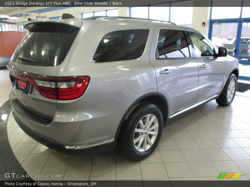 Billet Silver Metallic / Black 2021 Dodge Durango SXT Plus AWD