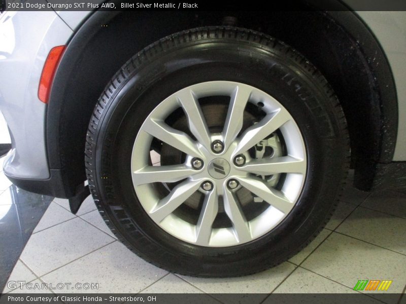 Billet Silver Metallic / Black 2021 Dodge Durango SXT Plus AWD