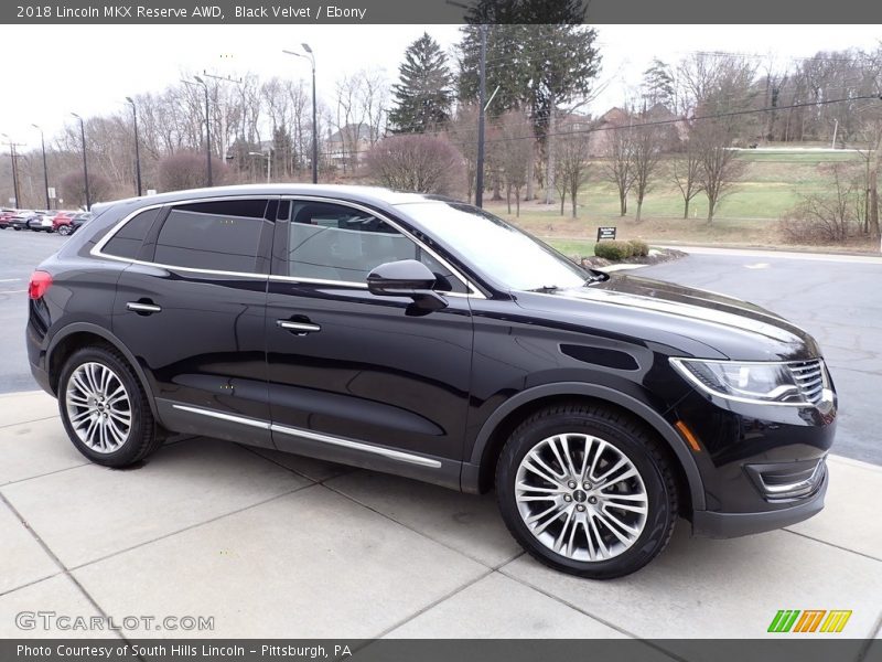 Black Velvet / Ebony 2018 Lincoln MKX Reserve AWD