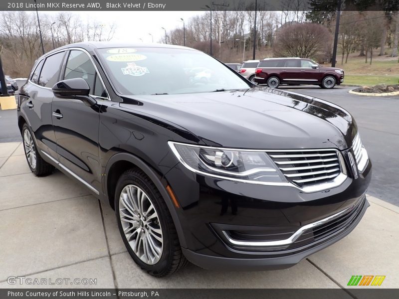 Black Velvet / Ebony 2018 Lincoln MKX Reserve AWD
