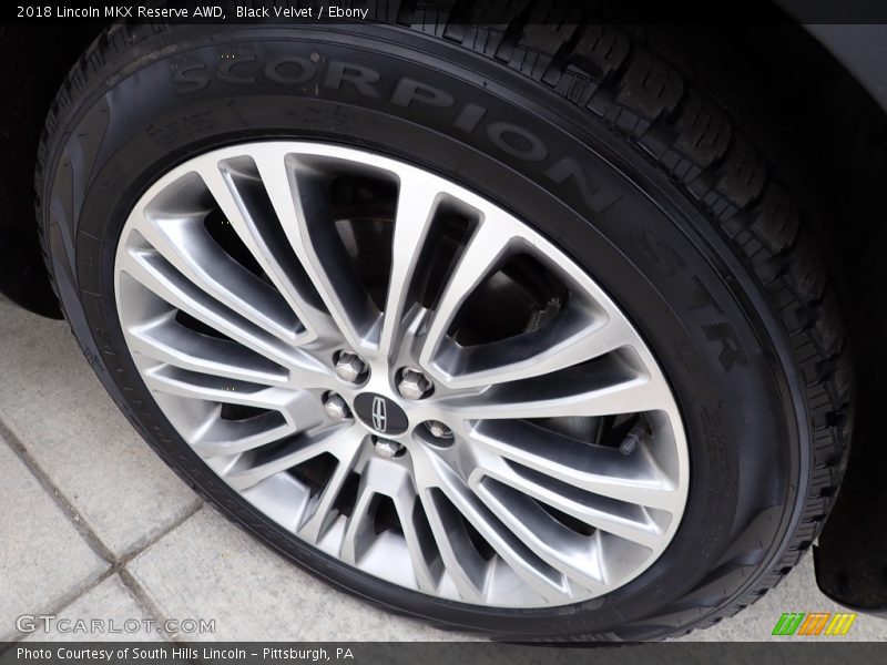 Black Velvet / Ebony 2018 Lincoln MKX Reserve AWD