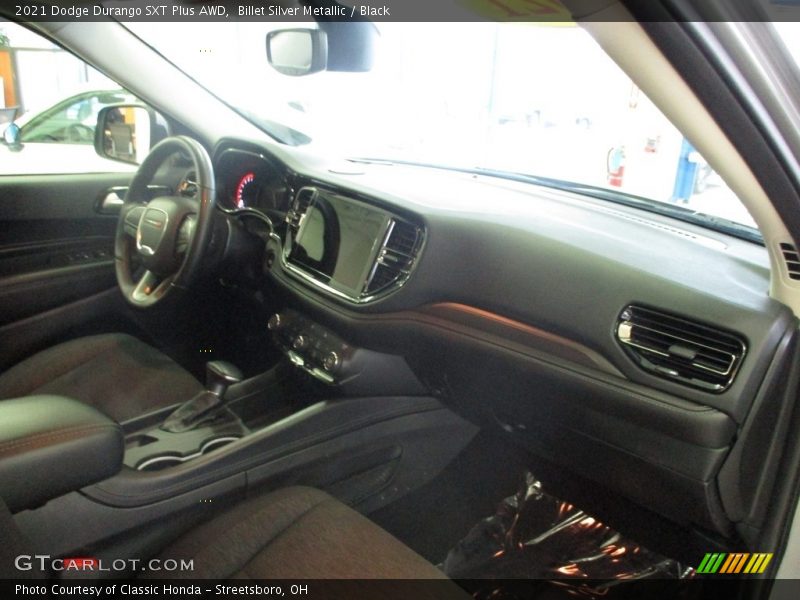 Billet Silver Metallic / Black 2021 Dodge Durango SXT Plus AWD