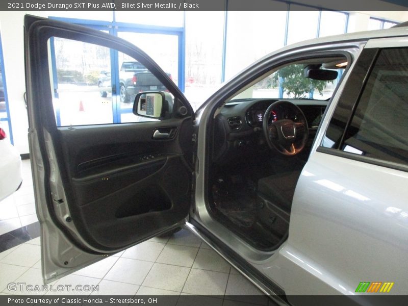 Billet Silver Metallic / Black 2021 Dodge Durango SXT Plus AWD