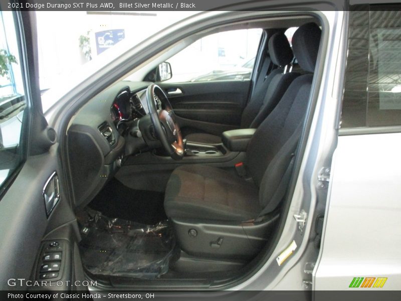 Billet Silver Metallic / Black 2021 Dodge Durango SXT Plus AWD