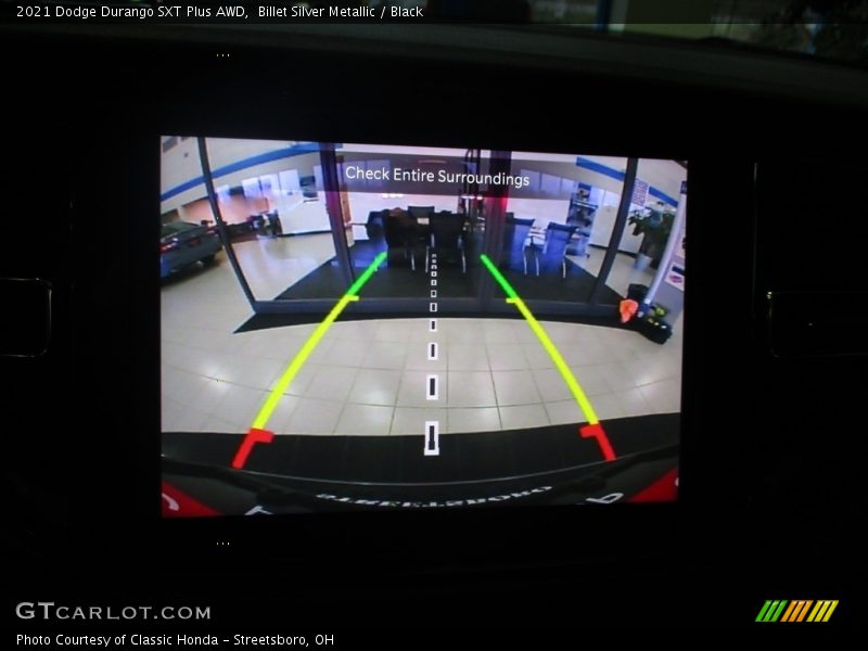 Billet Silver Metallic / Black 2021 Dodge Durango SXT Plus AWD
