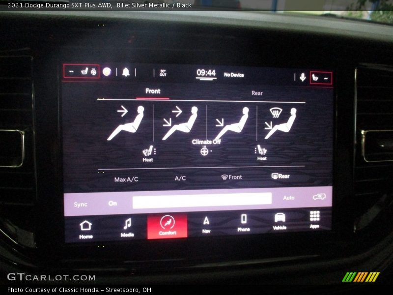 Billet Silver Metallic / Black 2021 Dodge Durango SXT Plus AWD