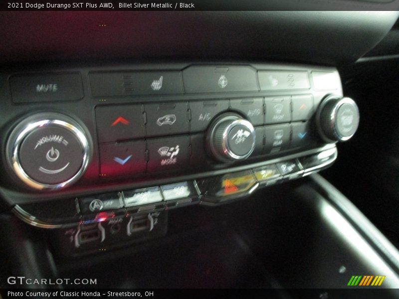 Billet Silver Metallic / Black 2021 Dodge Durango SXT Plus AWD