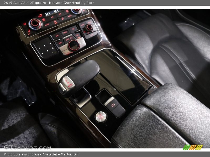 Monsoon Gray Metallic / Black 2015 Audi A8 4.0T quattro