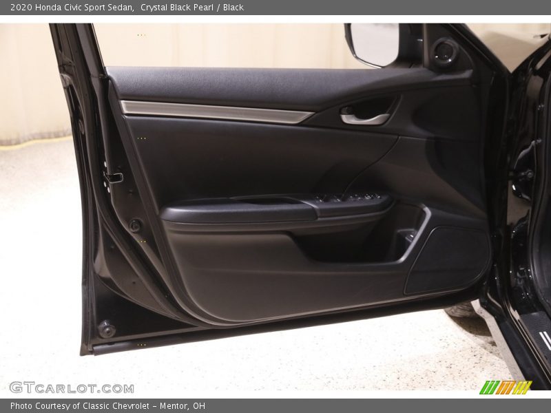 Crystal Black Pearl / Black 2020 Honda Civic Sport Sedan