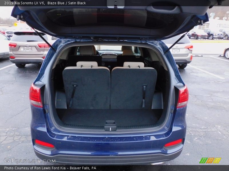 Blaze Blue / Satin Black 2019 Kia Sorento LX V6