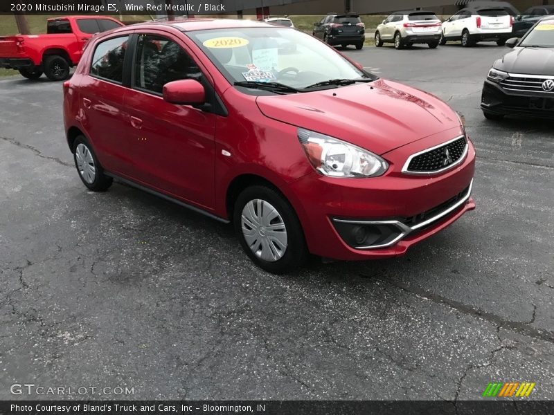 Front 3/4 View of 2020 Mirage ES