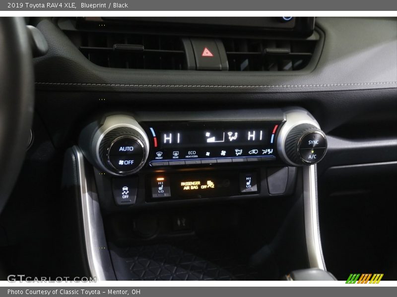 Blueprint / Black 2019 Toyota RAV4 XLE
