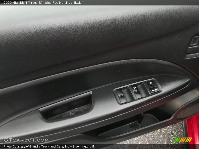 Wine Red Metallic / Black 2020 Mitsubishi Mirage ES