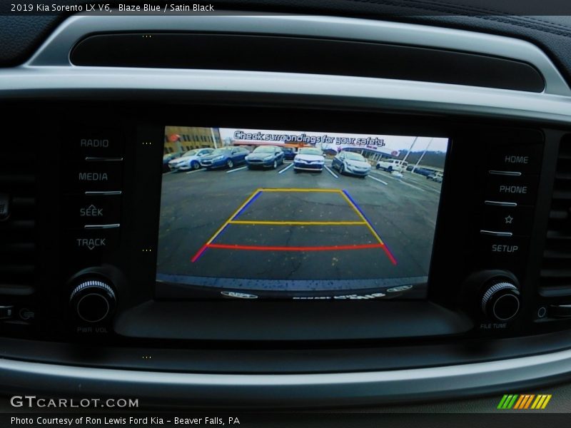 Blaze Blue / Satin Black 2019 Kia Sorento LX V6