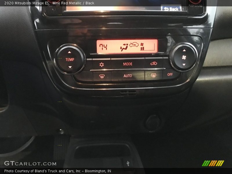 Controls of 2020 Mirage ES