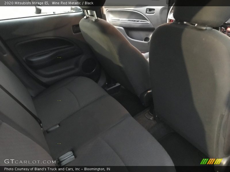 Wine Red Metallic / Black 2020 Mitsubishi Mirage ES
