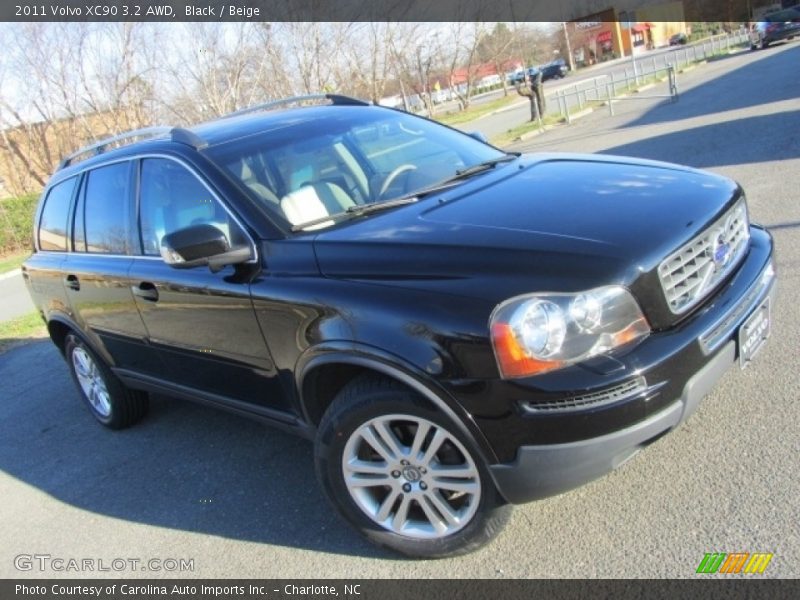 Black / Beige 2011 Volvo XC90 3.2 AWD