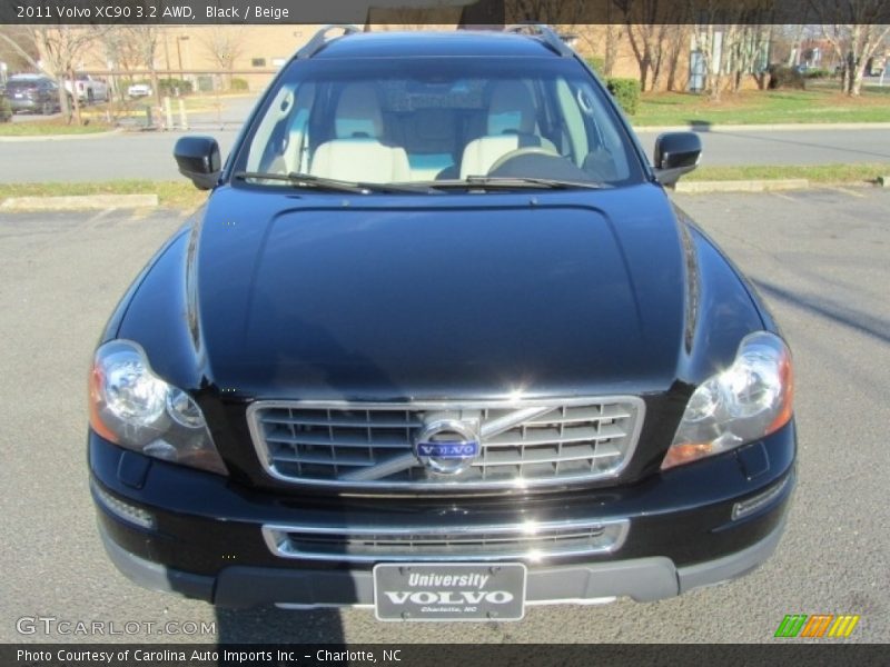 Black / Beige 2011 Volvo XC90 3.2 AWD