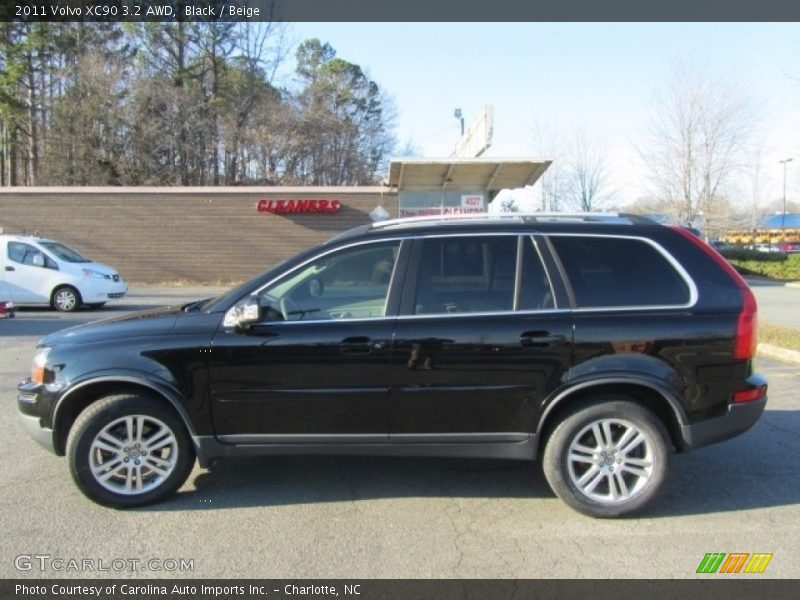 Black / Beige 2011 Volvo XC90 3.2 AWD