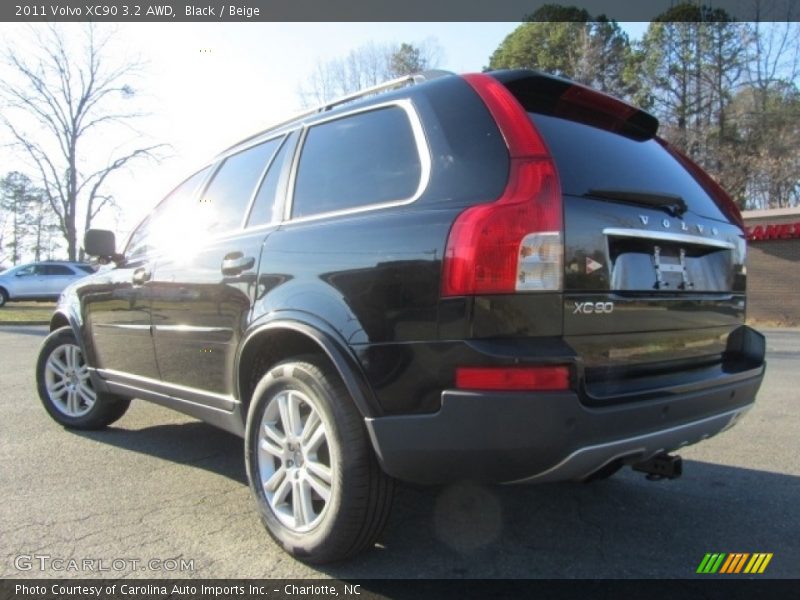 Black / Beige 2011 Volvo XC90 3.2 AWD