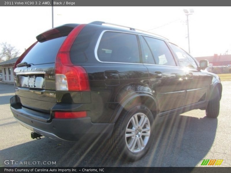 Black / Beige 2011 Volvo XC90 3.2 AWD