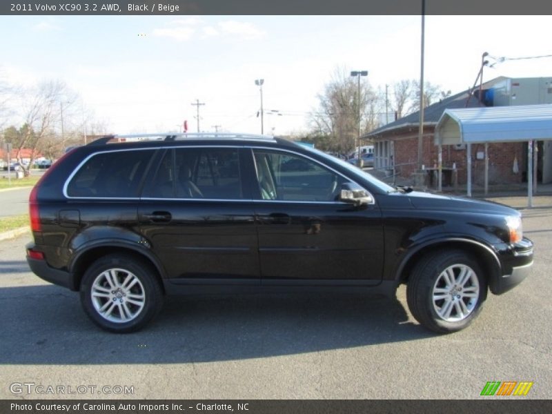 Black / Beige 2011 Volvo XC90 3.2 AWD