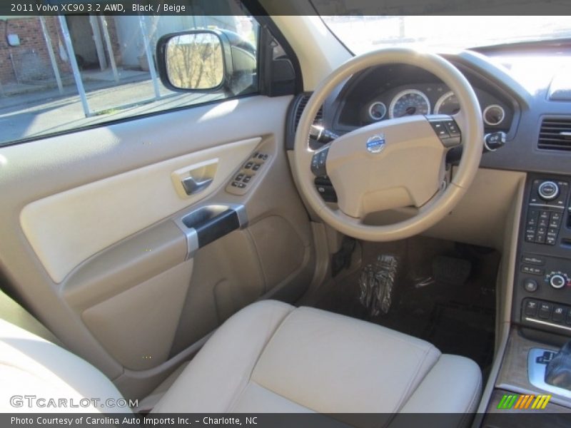 Black / Beige 2011 Volvo XC90 3.2 AWD