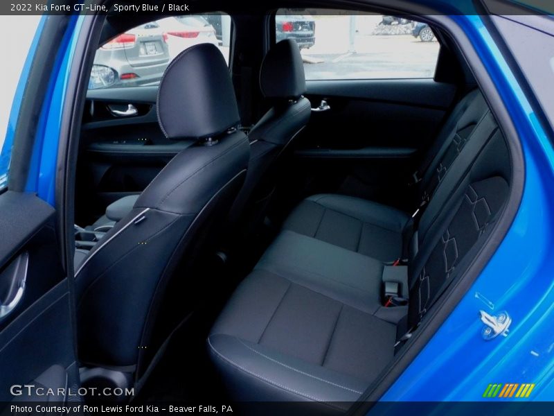 Sporty Blue / Black 2022 Kia Forte GT-Line