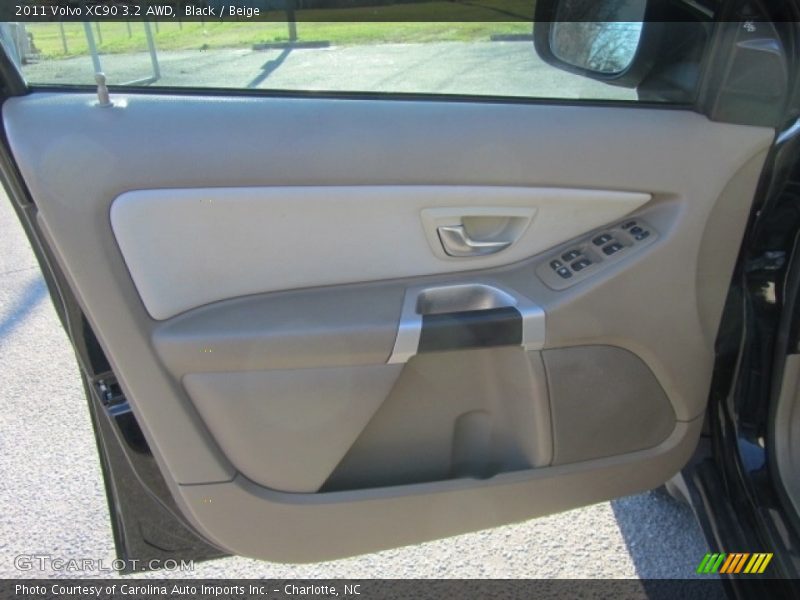 Black / Beige 2011 Volvo XC90 3.2 AWD
