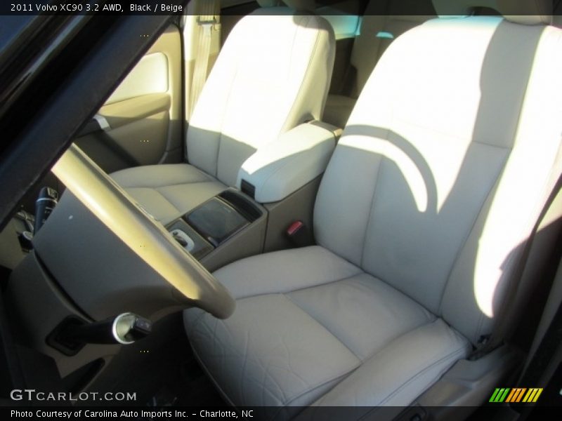 Black / Beige 2011 Volvo XC90 3.2 AWD