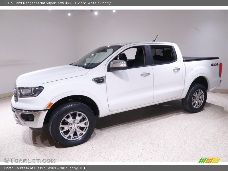 Oxford White / Ebony 2019 Ford Ranger Lariat SuperCrew 4x4