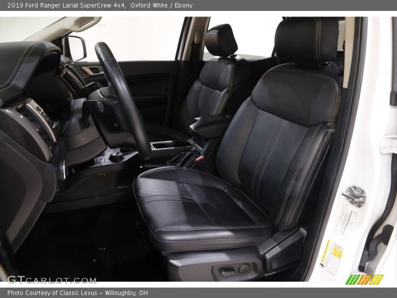 Oxford White / Ebony 2019 Ford Ranger Lariat SuperCrew 4x4