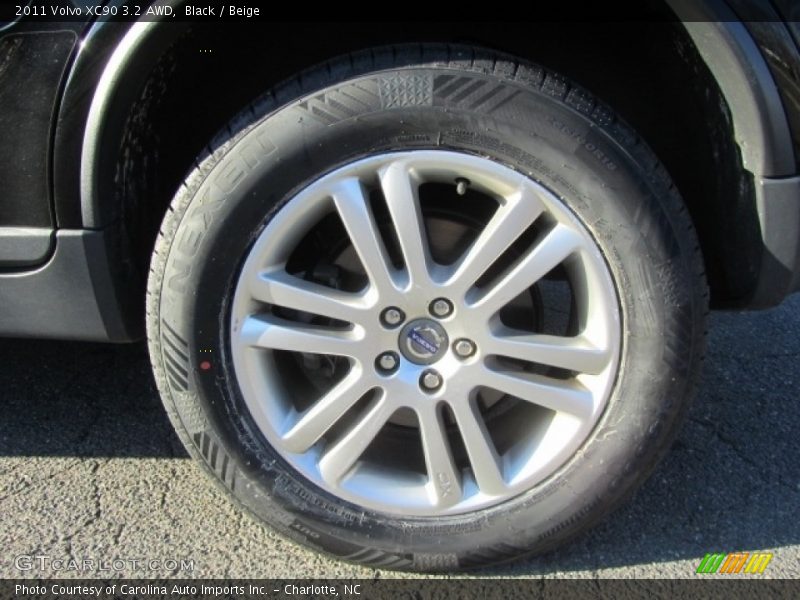 Black / Beige 2011 Volvo XC90 3.2 AWD