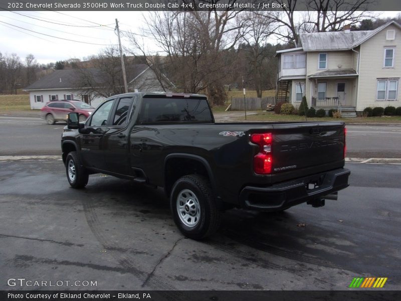 Greenstone Metallic / Jet Black 2022 Chevrolet Silverado 3500HD Work Truck Double Cab 4x4