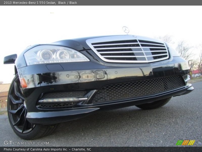 Black / Black 2013 Mercedes-Benz S 550 Sedan