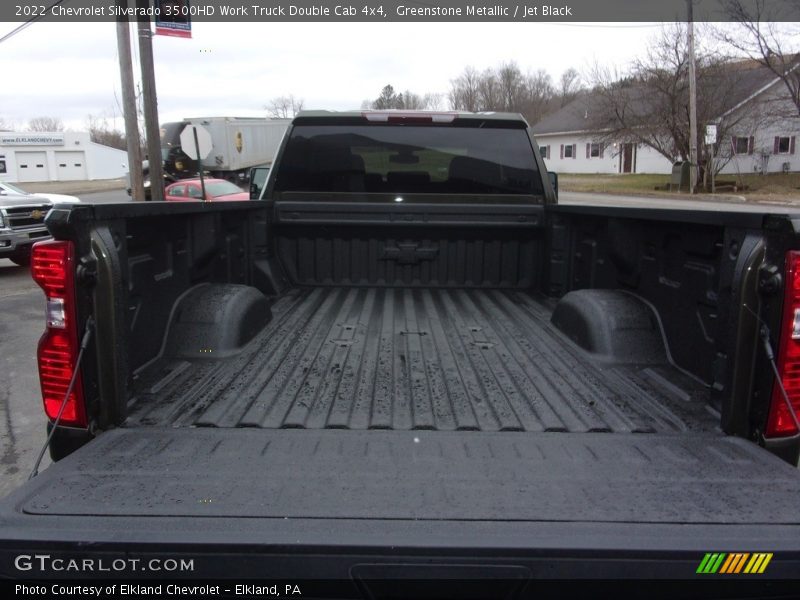 Greenstone Metallic / Jet Black 2022 Chevrolet Silverado 3500HD Work Truck Double Cab 4x4