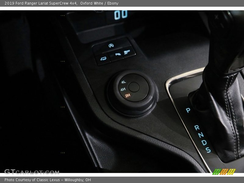 Oxford White / Ebony 2019 Ford Ranger Lariat SuperCrew 4x4