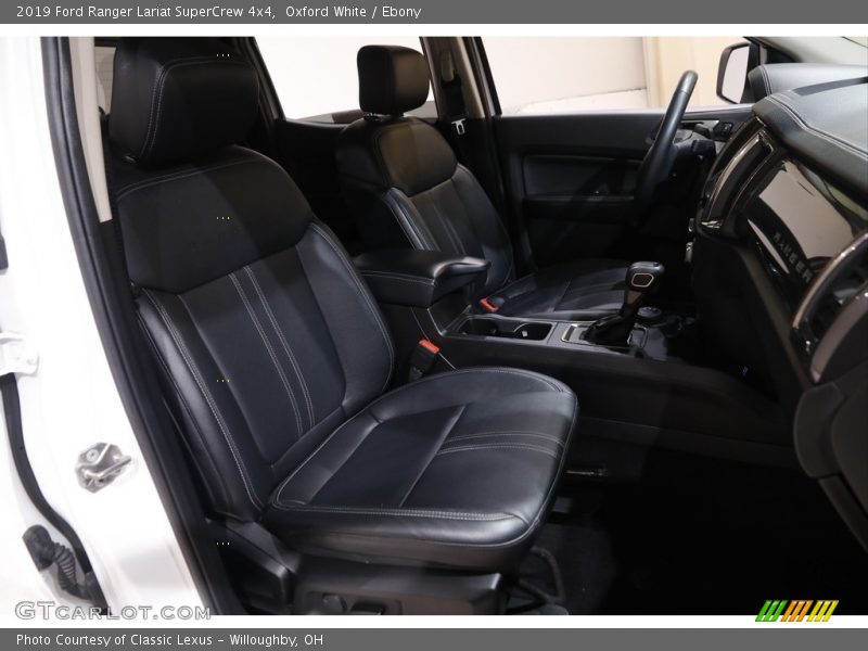 Oxford White / Ebony 2019 Ford Ranger Lariat SuperCrew 4x4