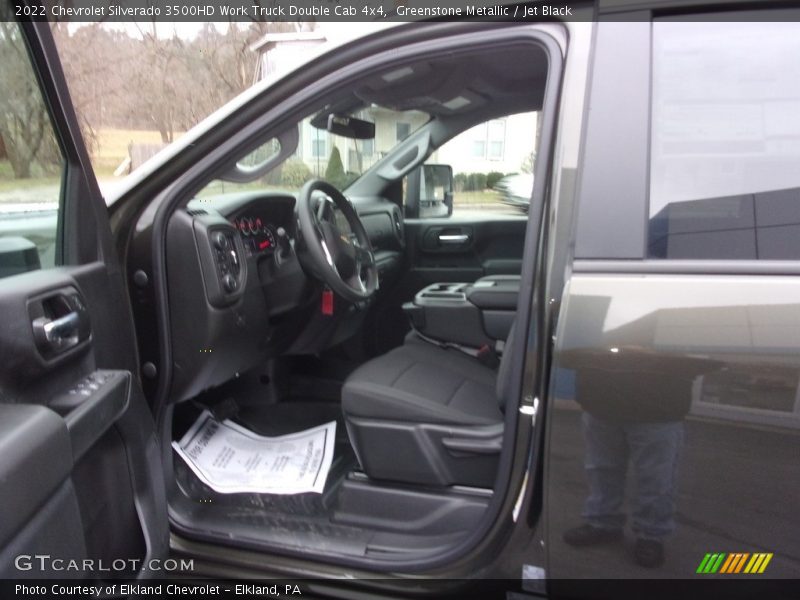 Greenstone Metallic / Jet Black 2022 Chevrolet Silverado 3500HD Work Truck Double Cab 4x4