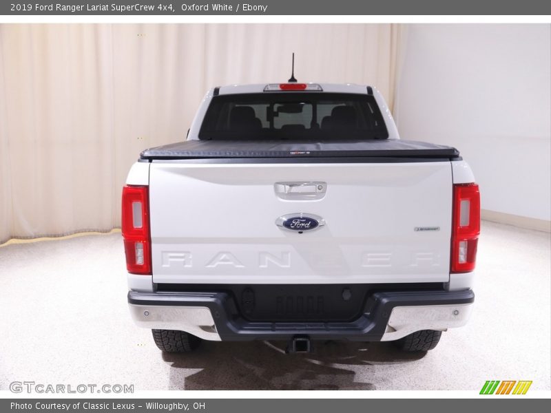 Oxford White / Ebony 2019 Ford Ranger Lariat SuperCrew 4x4