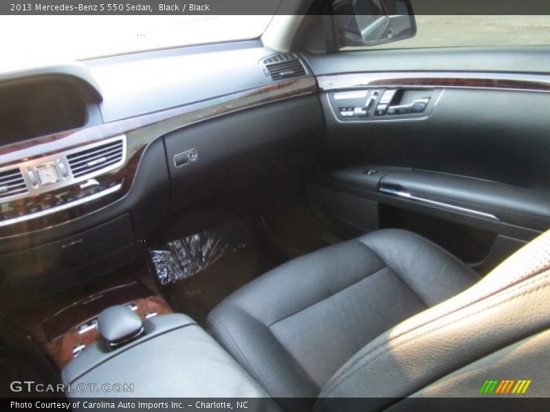 Black / Black 2013 Mercedes-Benz S 550 Sedan