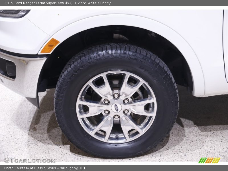Oxford White / Ebony 2019 Ford Ranger Lariat SuperCrew 4x4