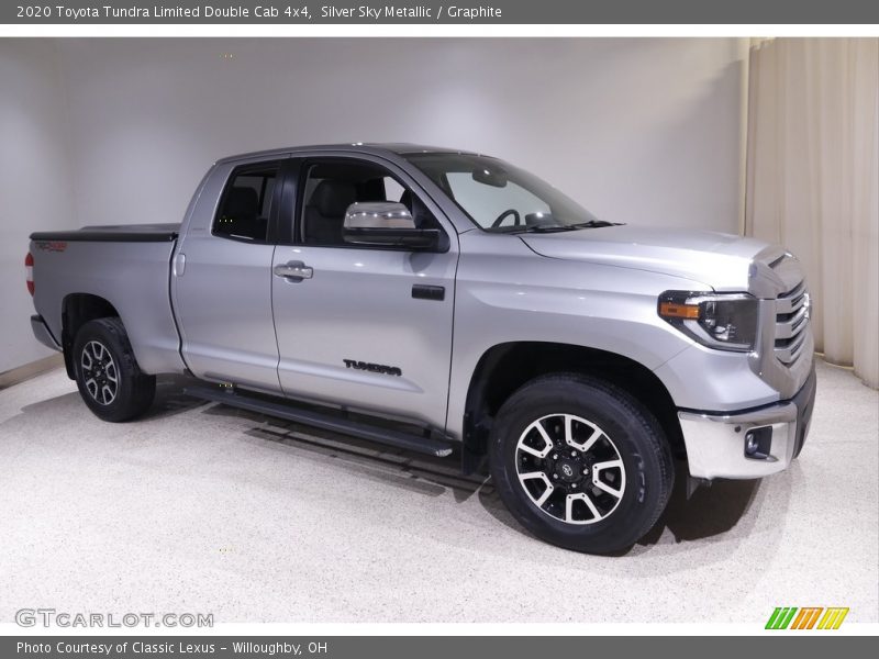 Silver Sky Metallic / Graphite 2020 Toyota Tundra Limited Double Cab 4x4