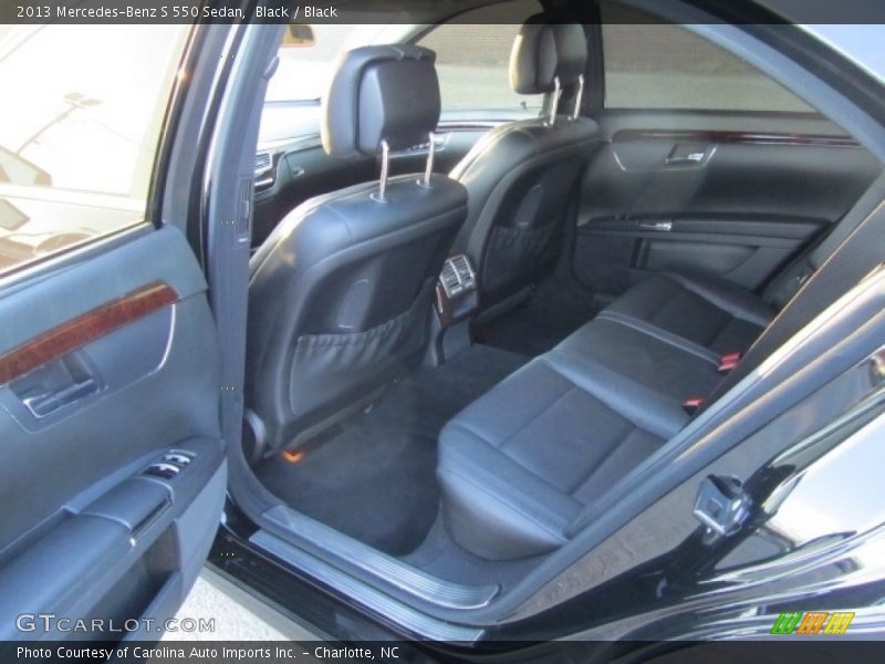 Black / Black 2013 Mercedes-Benz S 550 Sedan