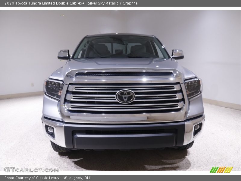 Silver Sky Metallic / Graphite 2020 Toyota Tundra Limited Double Cab 4x4