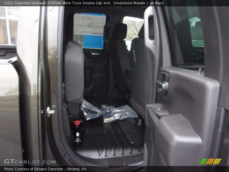 Greenstone Metallic / Jet Black 2022 Chevrolet Silverado 3500HD Work Truck Double Cab 4x4