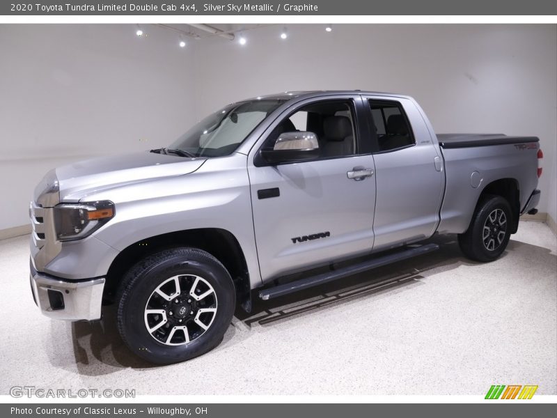 Silver Sky Metallic / Graphite 2020 Toyota Tundra Limited Double Cab 4x4