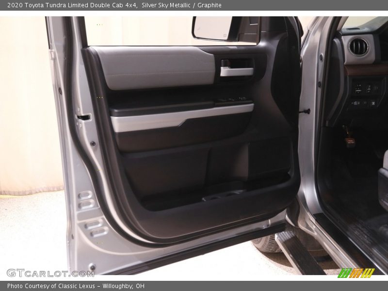 Silver Sky Metallic / Graphite 2020 Toyota Tundra Limited Double Cab 4x4