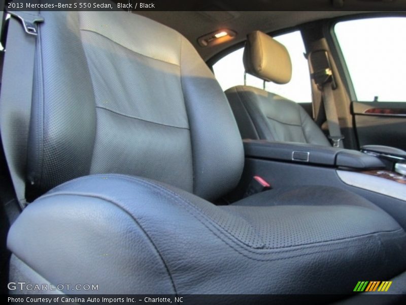 Black / Black 2013 Mercedes-Benz S 550 Sedan
