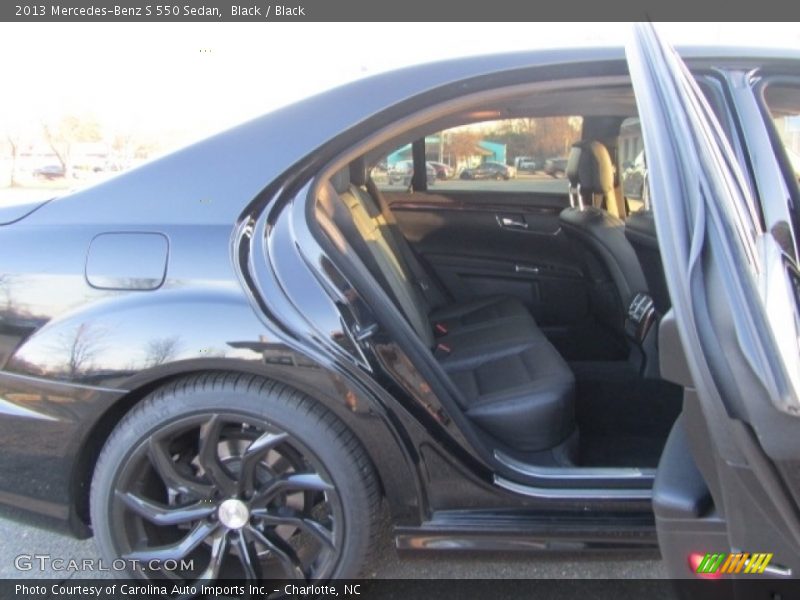 Black / Black 2013 Mercedes-Benz S 550 Sedan